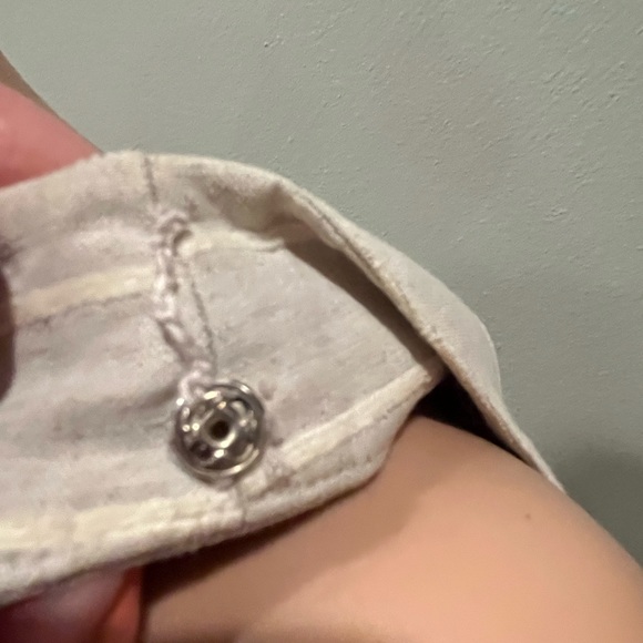 Vintage Linen blend shift dress by Excursion in classic beige/cream Circa 1980’s - Picture 10 of 11